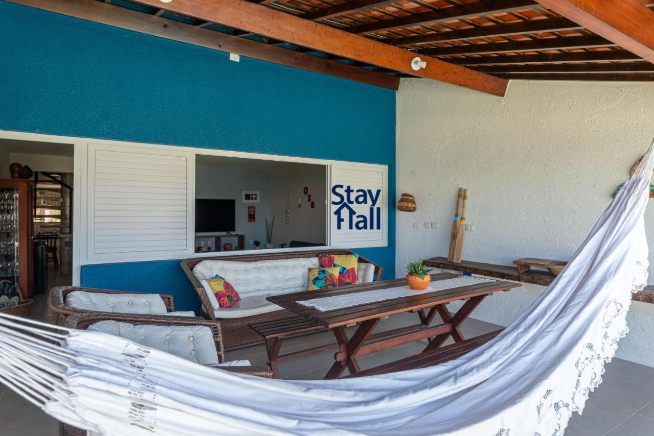 Casa-4Qts-Beira Mar-Piscina E Cozinheira-Sh038 Villa Praia dos Carneiros Ngoại thất bức ảnh