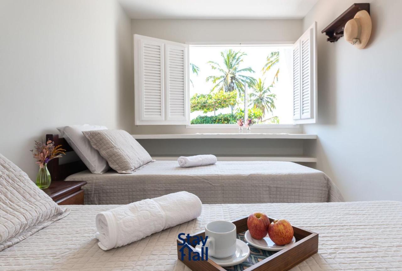 Casa-4Qts-Beira Mar-Piscina E Cozinheira-Sh038 Villa Praia dos Carneiros Ngoại thất bức ảnh