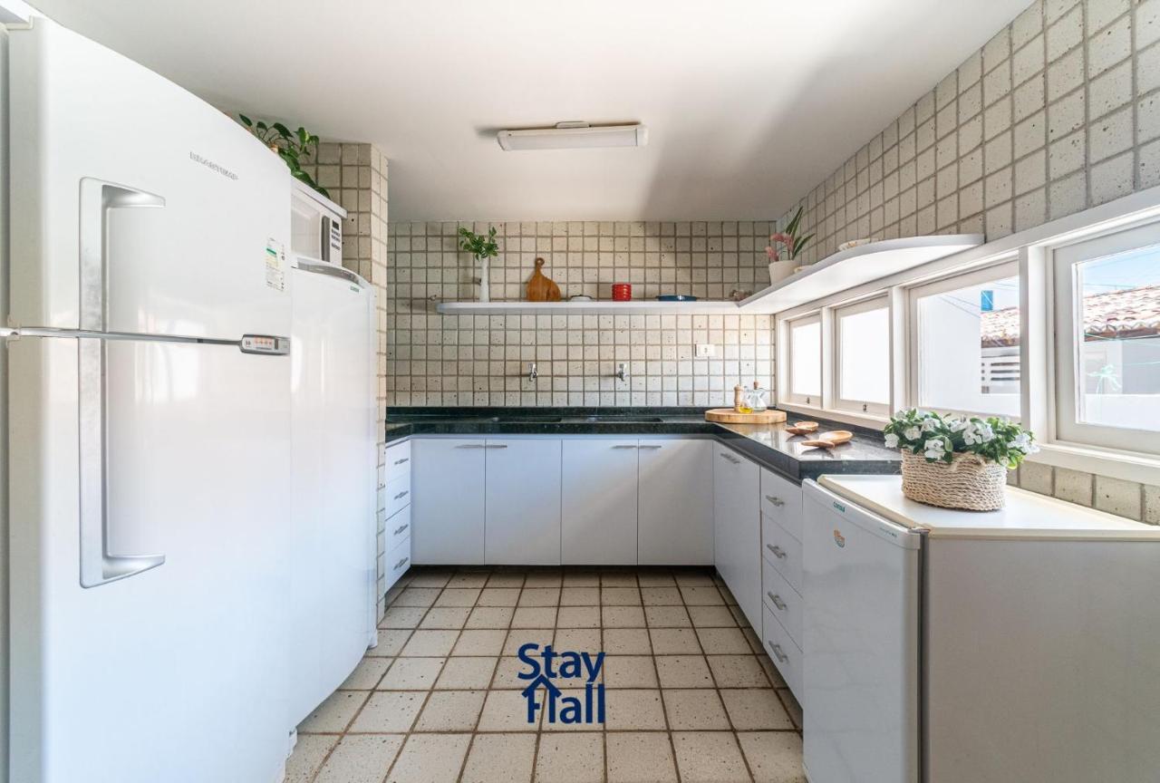 Casa-4Qts-Beira Mar-Piscina E Cozinheira-Sh038 Villa Praia dos Carneiros Ngoại thất bức ảnh