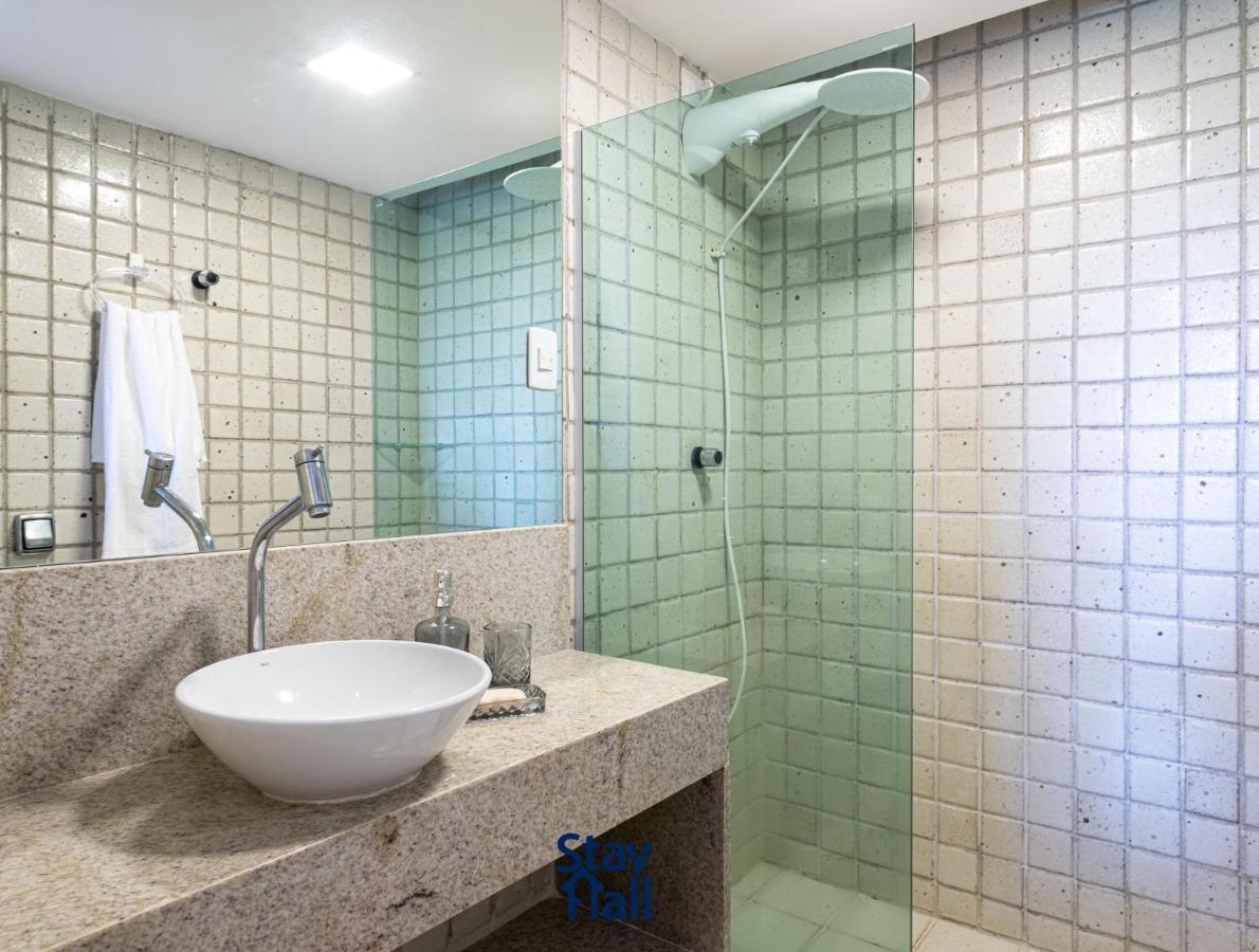 Casa-4Qts-Beira Mar-Piscina E Cozinheira-Sh038 Villa Praia dos Carneiros Ngoại thất bức ảnh