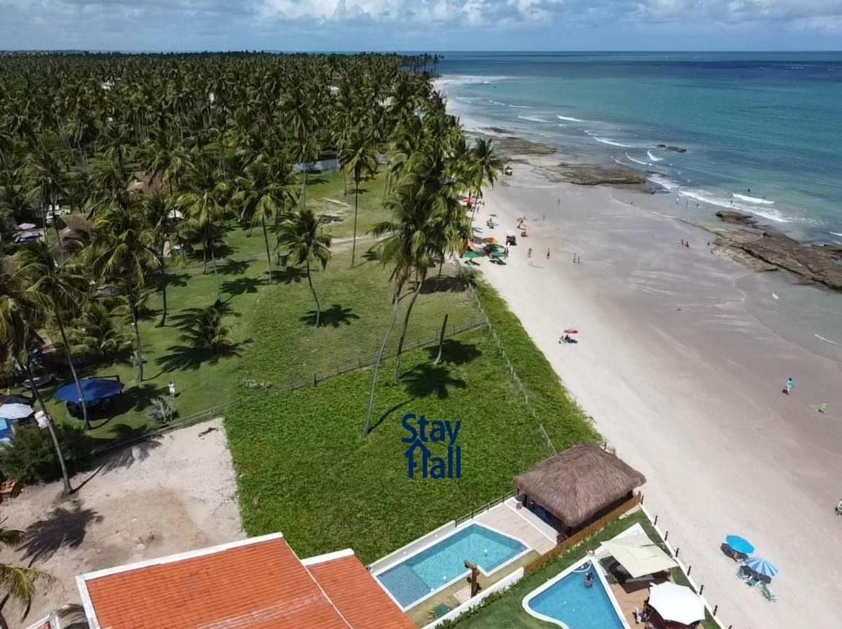 Casa-4Qts-Beira Mar-Piscina E Cozinheira-Sh038 Villa Praia dos Carneiros Ngoại thất bức ảnh